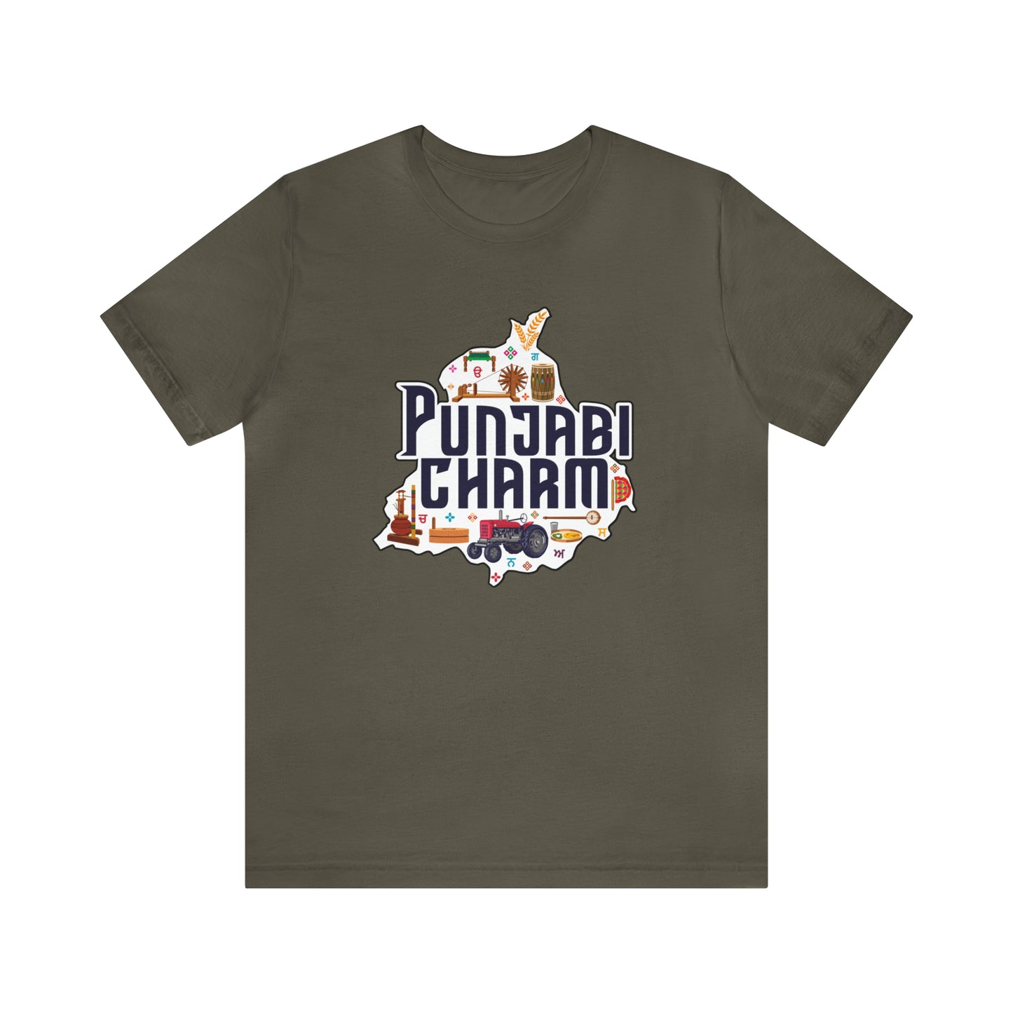 PunjabiCharm Supporter - Unisex Jersey Short Sleeve Tee