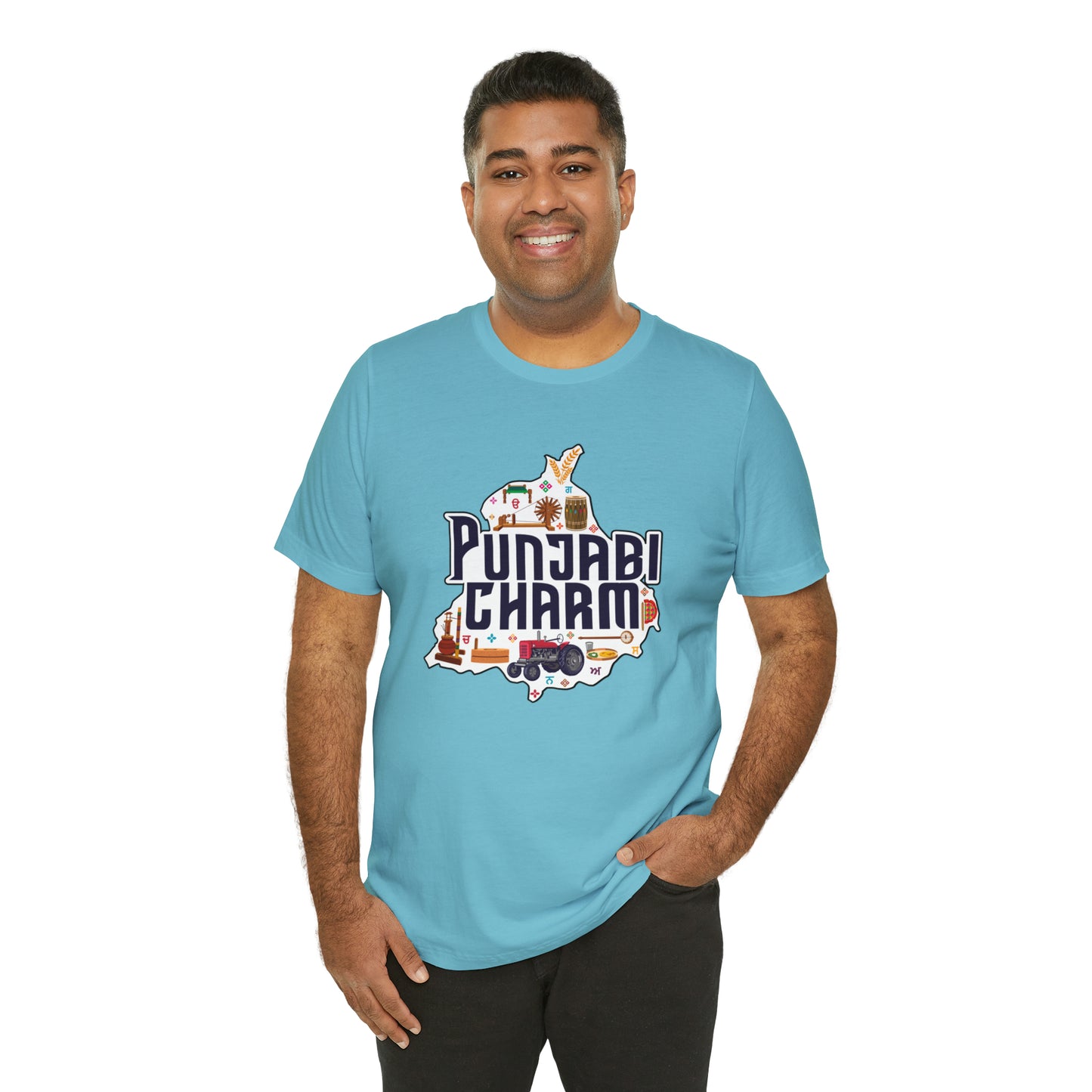 PunjabiCharm Supporter - Unisex Jersey Short Sleeve Tee