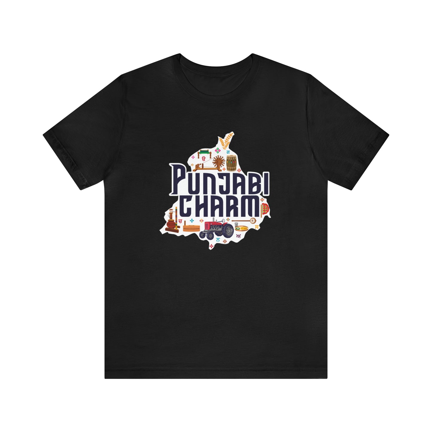 PunjabiCharm Supporter - Unisex Jersey Short Sleeve Tee