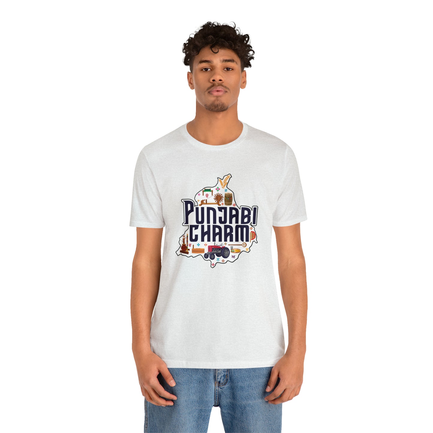 PunjabiCharm Supporter - Unisex Jersey Short Sleeve Tee