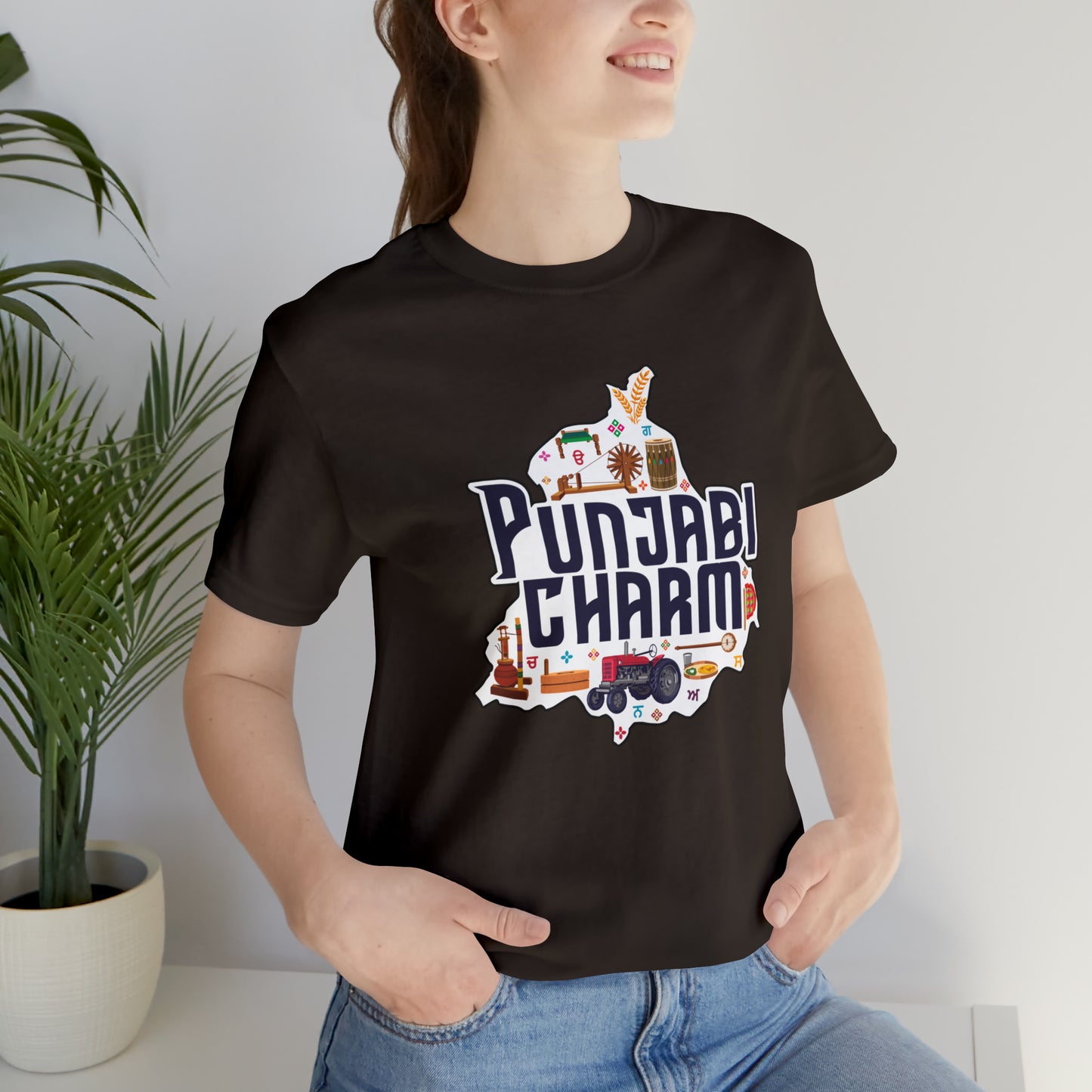 PunjabiCharm Supporter - Unisex Jersey Short Sleeve Tee