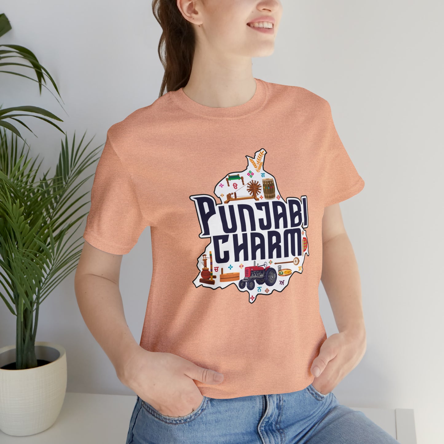 PunjabiCharm Supporter - Unisex Jersey Short Sleeve Tee