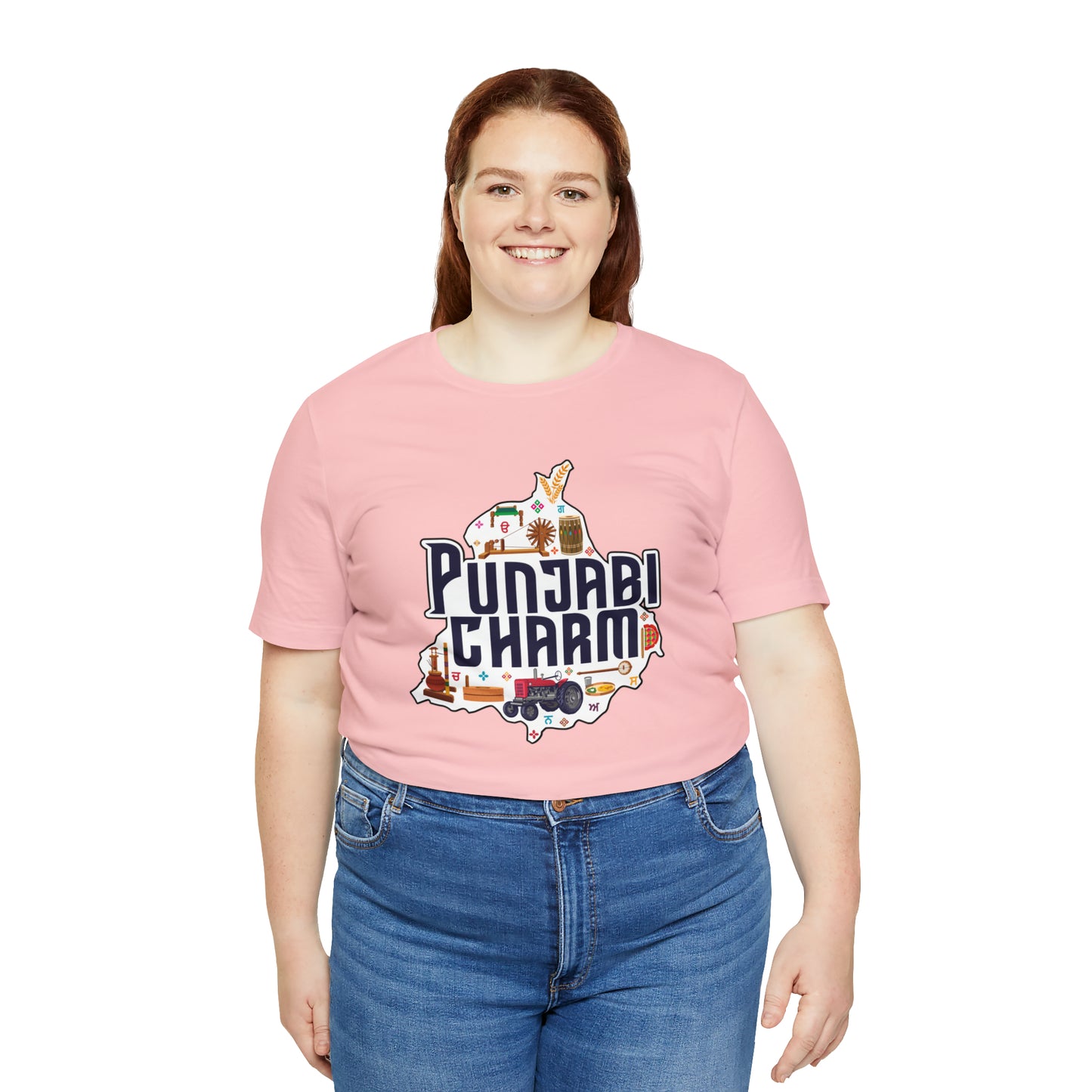 PunjabiCharm Supporter - Unisex Jersey Short Sleeve Tee