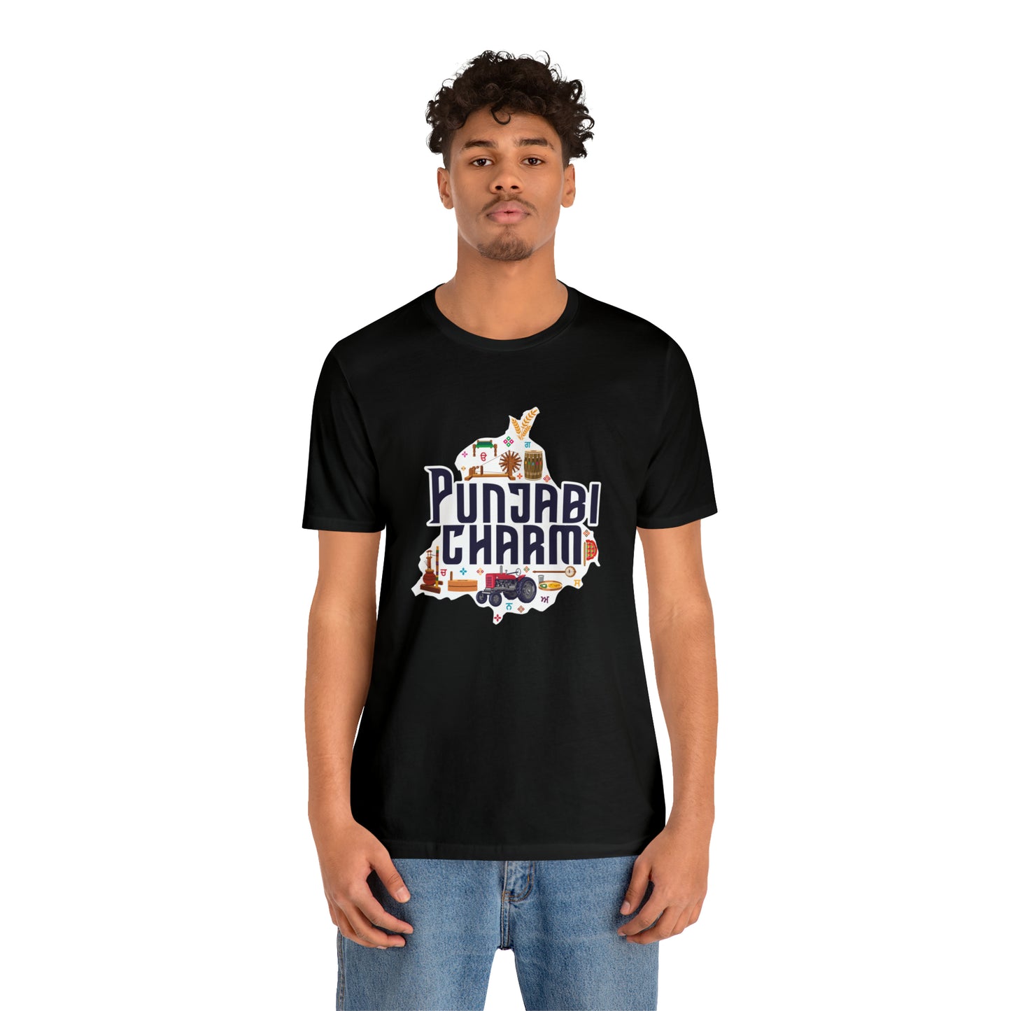 PunjabiCharm Supporter - Unisex Jersey Short Sleeve Tee