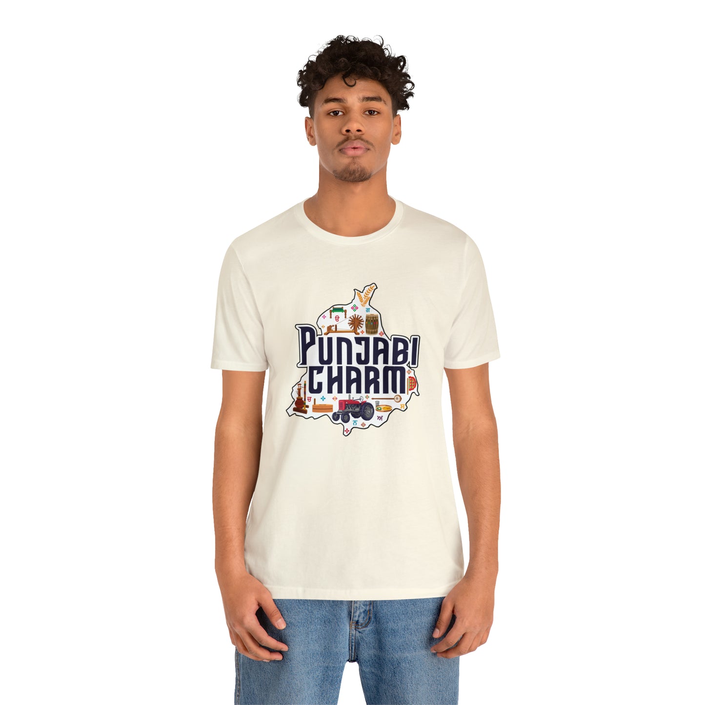 PunjabiCharm Supporter - Unisex Jersey Short Sleeve Tee