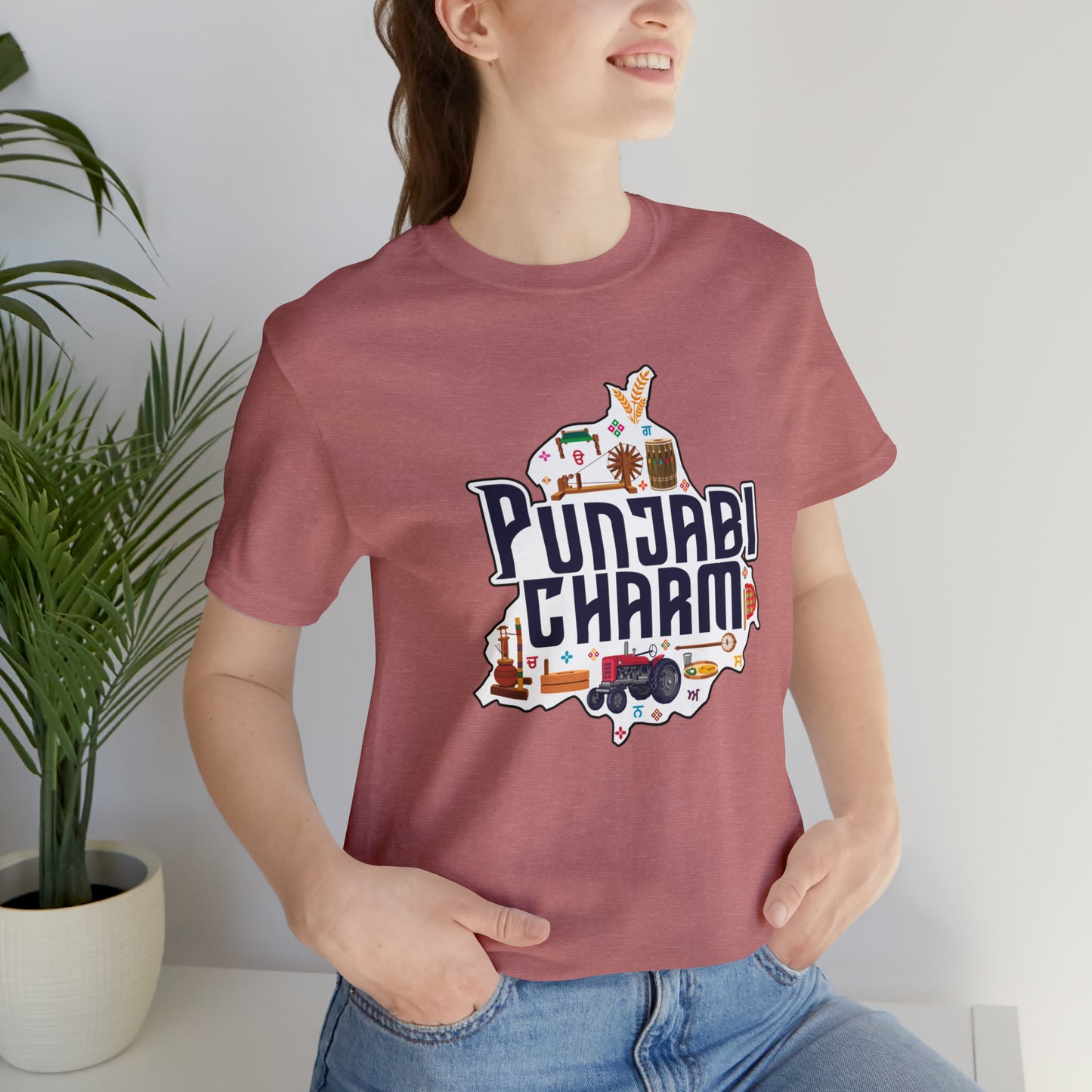 PunjabiCharm Supporter - Unisex Jersey Short Sleeve Tee