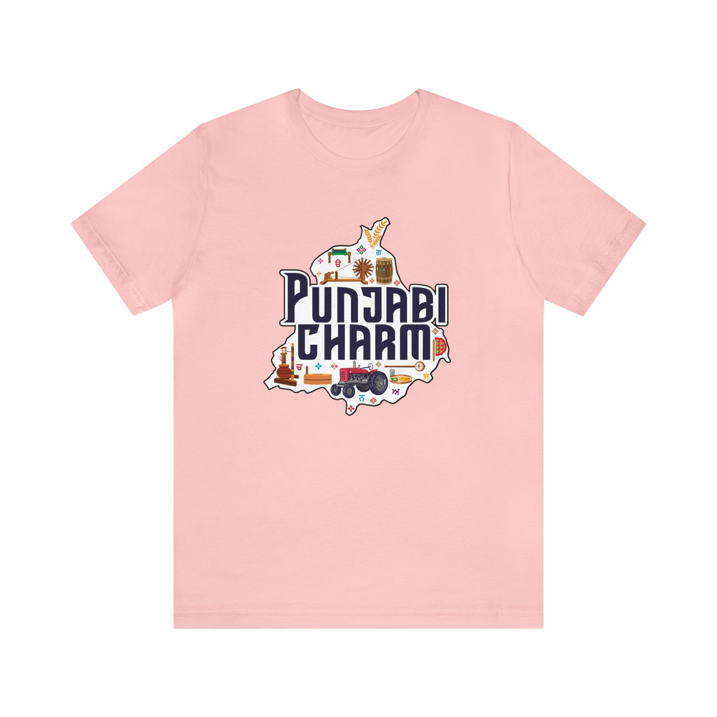 PunjabiCharm Supporter - Unisex Jersey Short Sleeve Tee