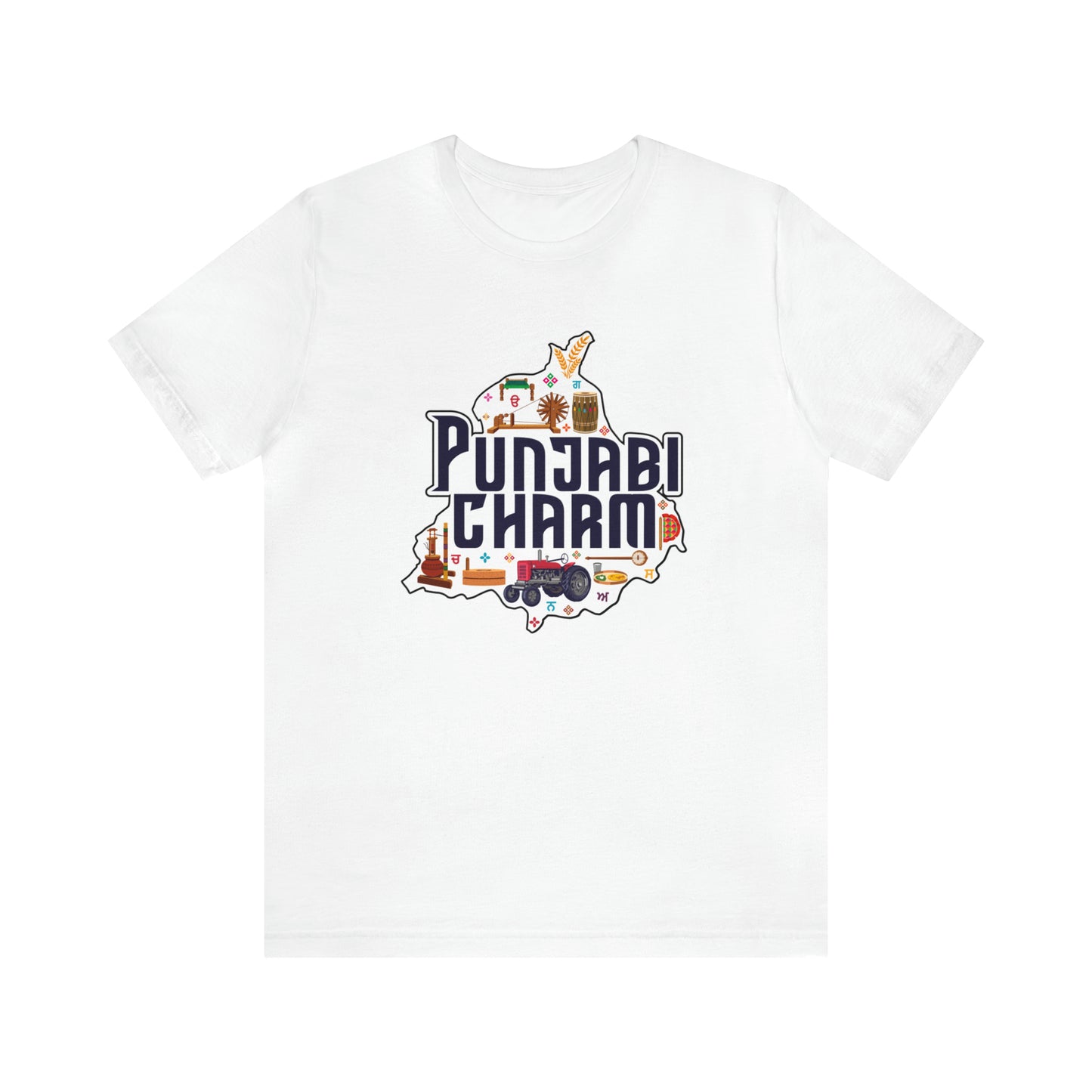 PunjabiCharm Supporter - Unisex Jersey Short Sleeve Tee