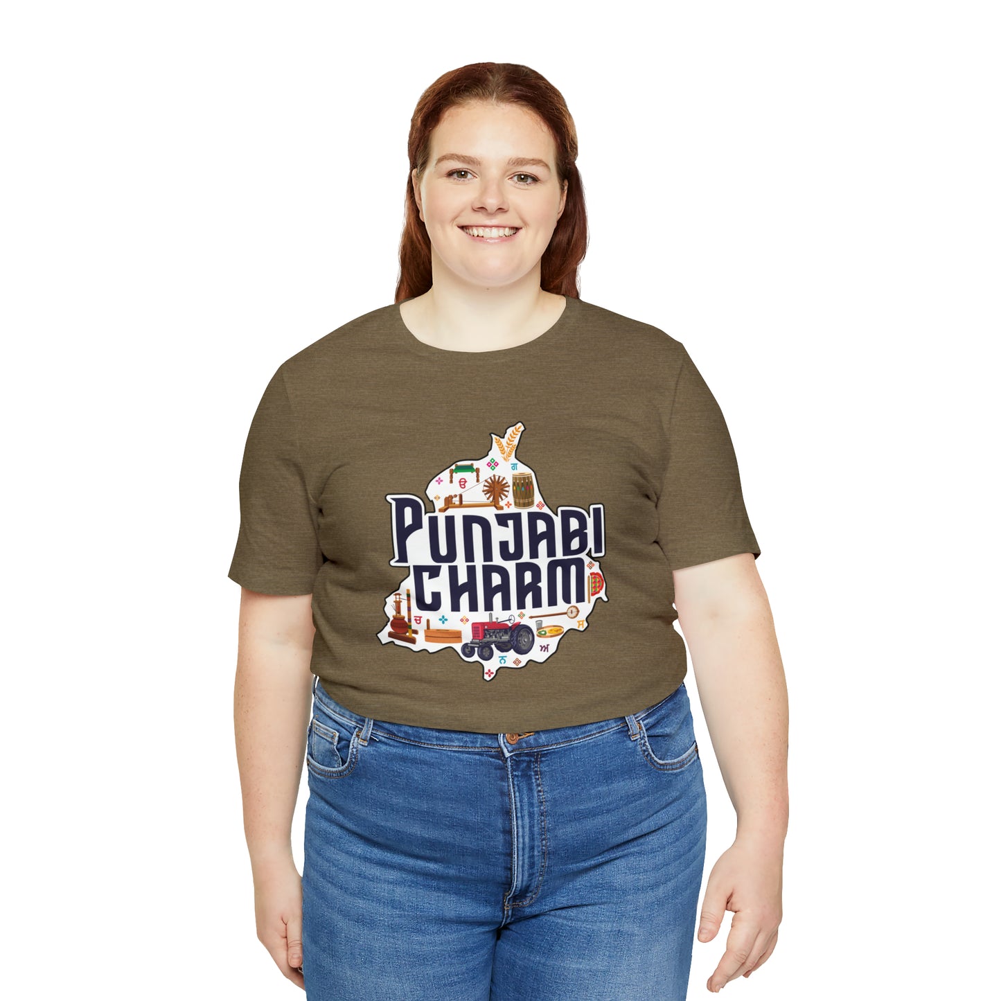 PunjabiCharm Supporter - Unisex Jersey Short Sleeve Tee