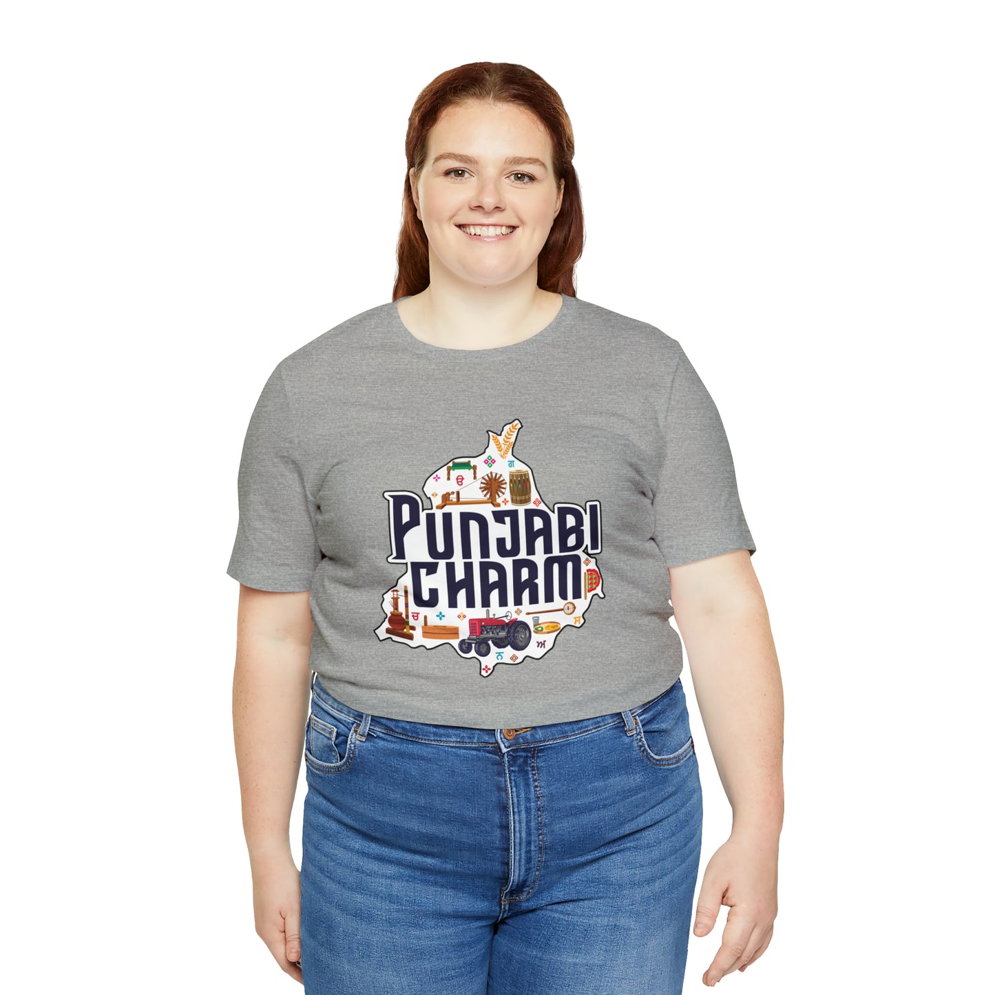 PunjabiCharm Supporter - Unisex Jersey Short Sleeve Tee