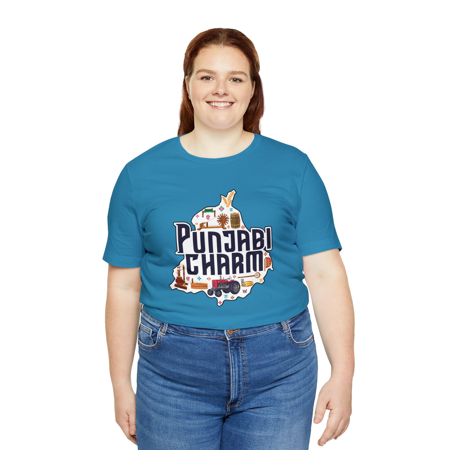 PunjabiCharm Supporter - Unisex Jersey Short Sleeve Tee