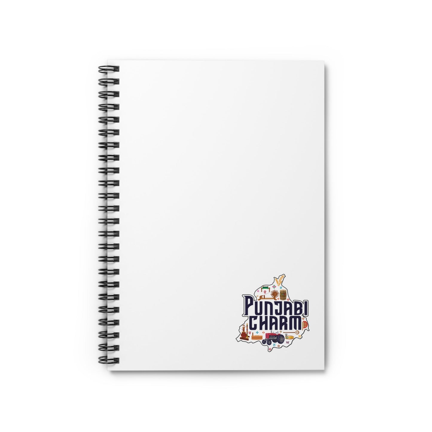 Spiral Notebook - Ruled Line - PunjabiCharm