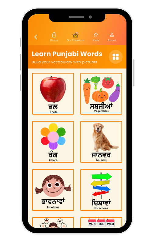 Learn Punjabi Words