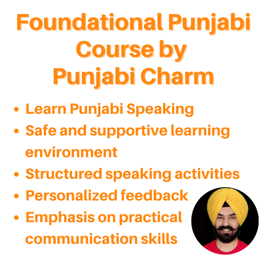 Foundation Punjabi Course - PunjabiCharm