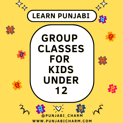 Learn Punjabi Group Classes for Kids - 4 Sessions - PunjabiCharm